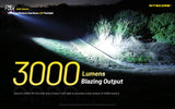 Nitecore P35i 3000 Lumen 1804 Yard Rechargeable LEP Flashlight